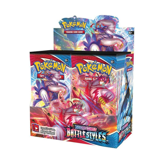 Pokemon TCG Sword & Shield - Battle Styles Booster Display Box (36 Packs Trading Card Game) - Pokestore