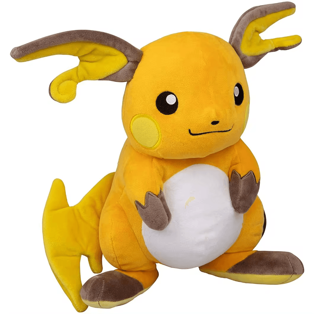 Pokemon Raichu Plush Doll (14 or 12 Inches) Original Toy - Pokestore