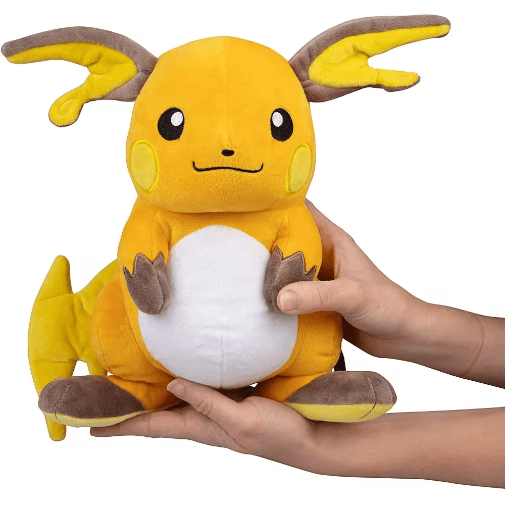 Pokemon Raichu Plush Doll (14 or 12 Inches) Original Toy - Pokestore