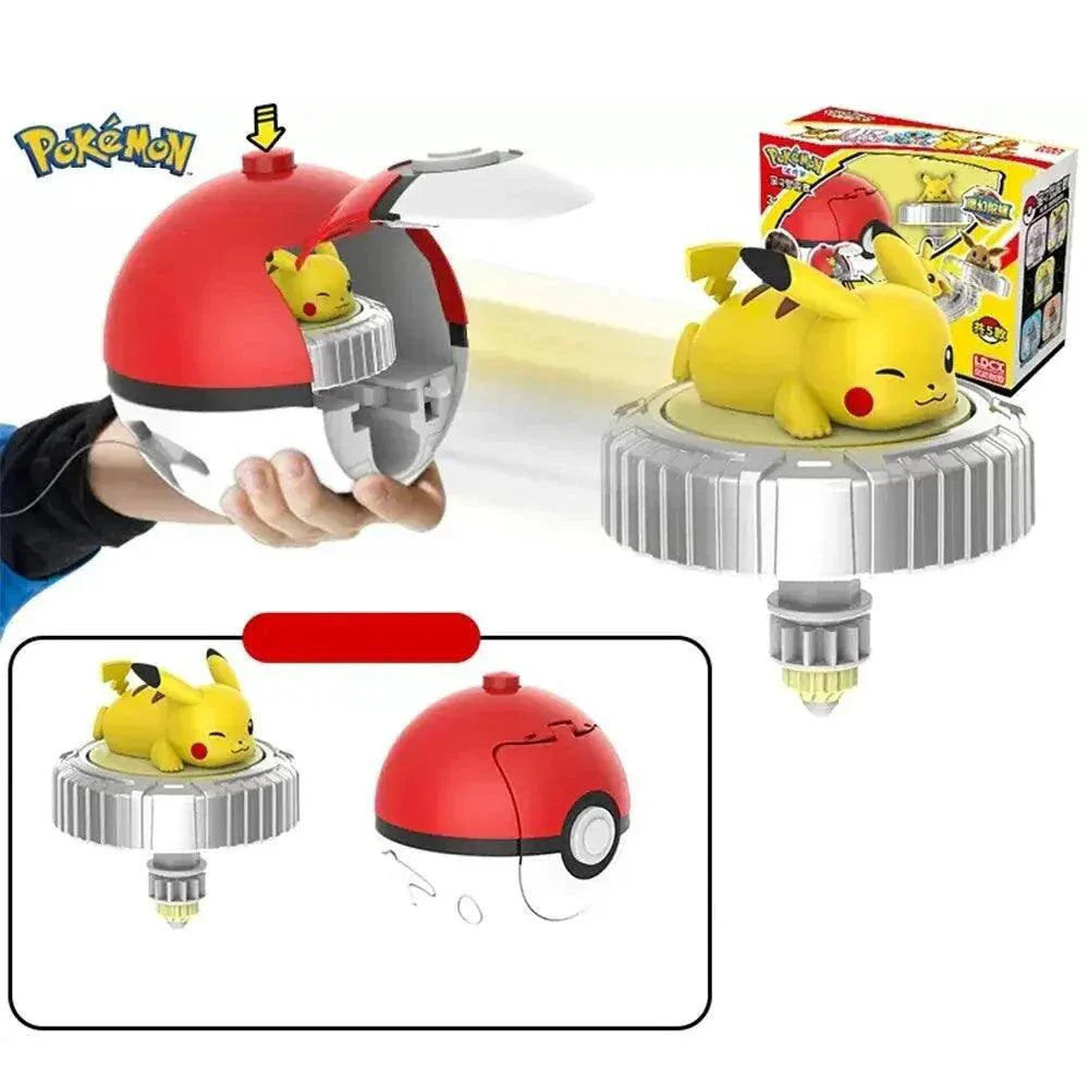 Pokemon Smart Spin (Beyblade-Style) Fighter Magic Gyro Battle - Pokestore