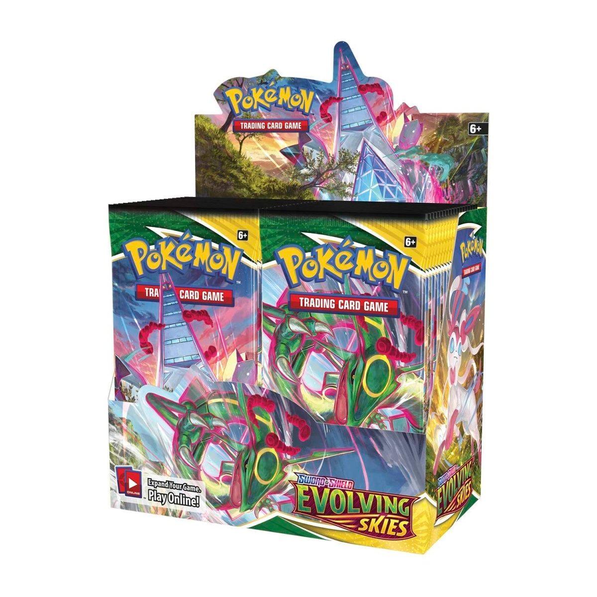 Pokémon TCG: Sword & Shield - Evolving Skies Booster Display Box (36 Packs) - Pokestore