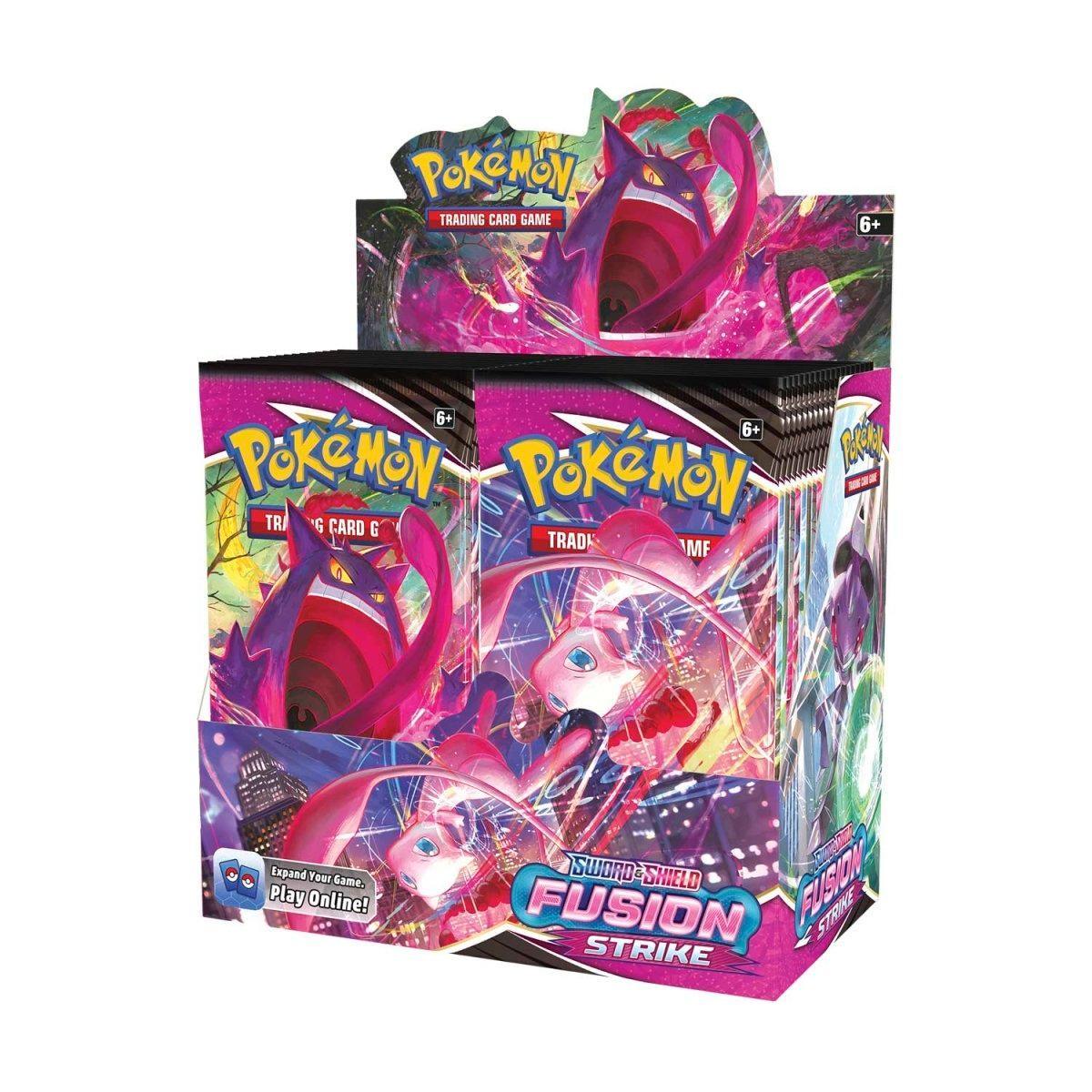 Pokémon TCG: Sword & Shield-Fusion Strike Booster Display Box (36 Packs) - Pokestore