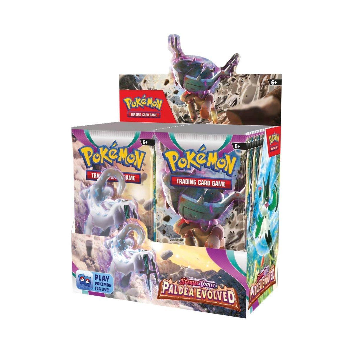 Pokémon TCG: Scarlet & Violet Paldea Evolved Booster Display Box (36 Packs) - Pokestore