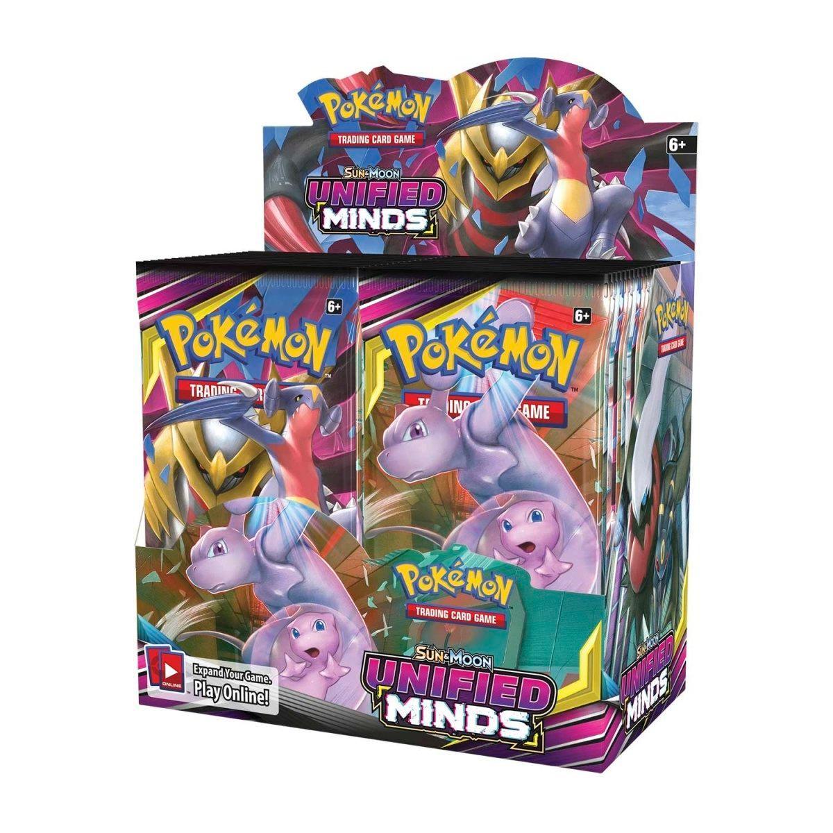 Pokémon TCG: Sun & Moon - Unified Minds Booster Display Box (36 Booster Packs) - Pokestore