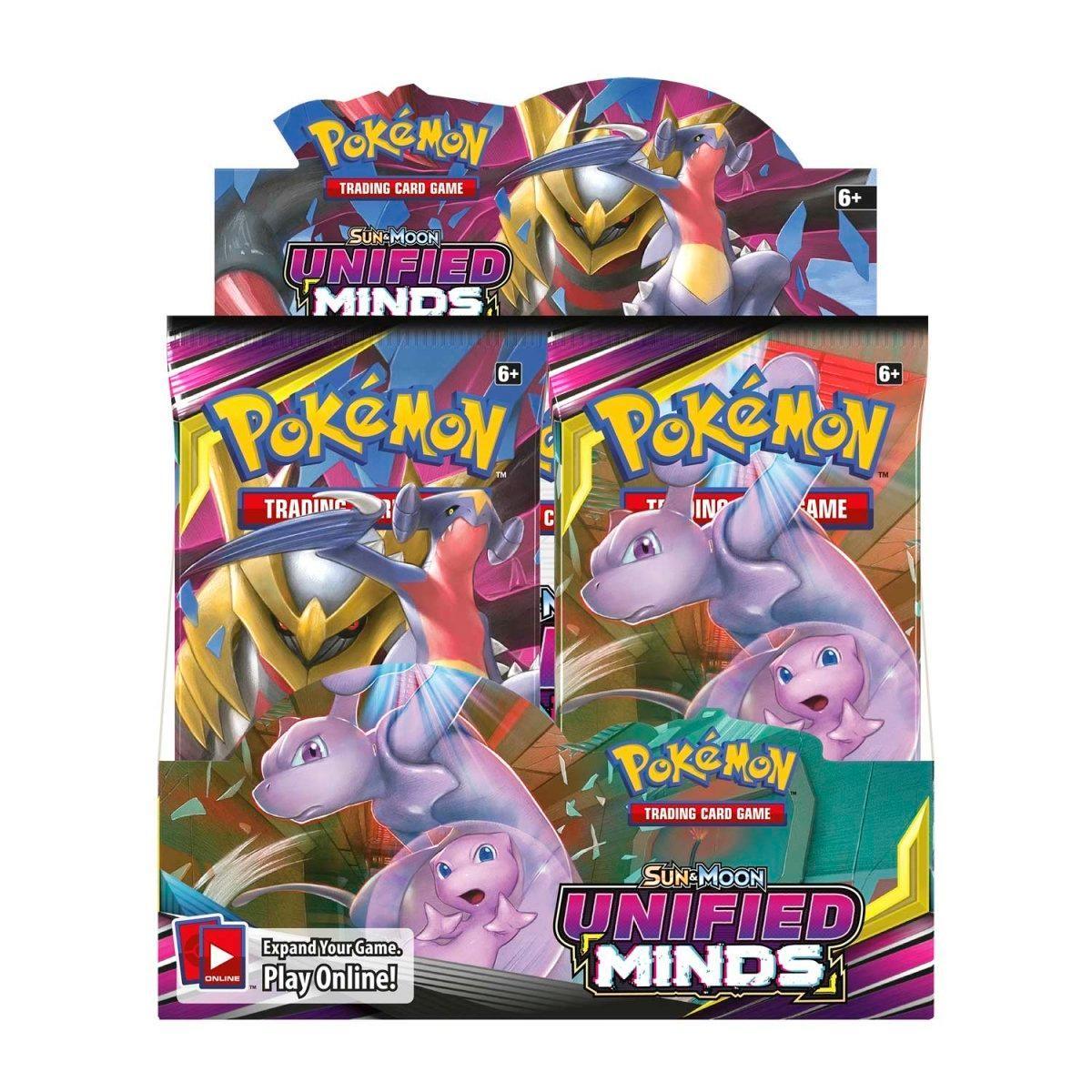 Pokémon TCG: Sun & Moon - Unified Minds Booster Display Box (36 Booster Packs) - Pokestore