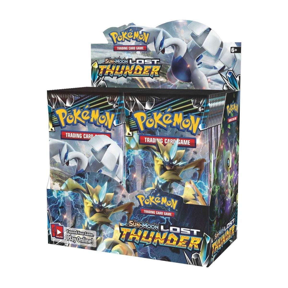 Pokémon TCG: Sun & Moon - Lost Thunder Booster Display Box (36 Packs) - Pokestore