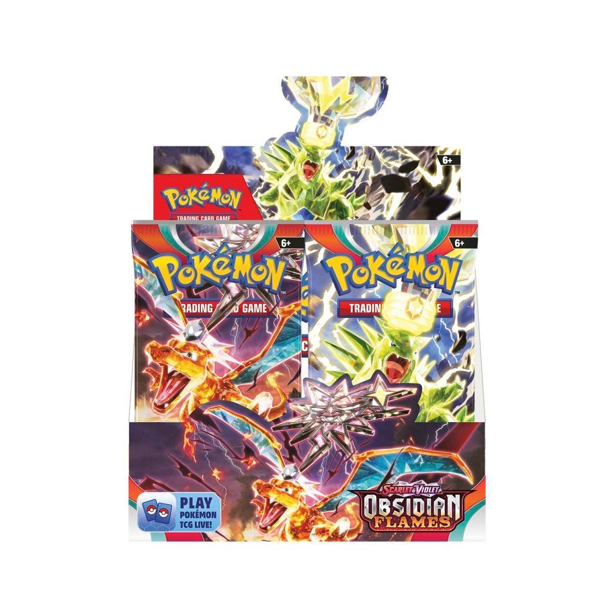 Pokémon TCG: Scarlet & Violet - Obsidian Flames Booster Display Box (36 Packs) - Pokestore