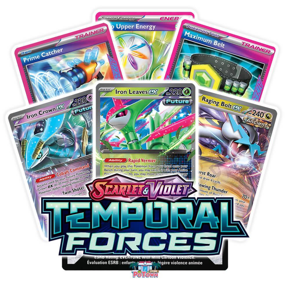 Pokémon TCG: Scarlet & Violet - Temporal Forces Booster Display Box (36 Packs) - Pokestore